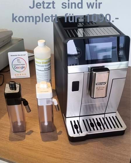 DeLonghi ELETTA Ultra – Dein Café für Zuhause Die Eletta Ultra begleitet dich vom ersten Kaffee am Morgen bis zum entspannten Abendmoment – genau so, wie du ihn gerade brauchst.