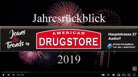 AMERICAN DRUGSTORE Aadorf Jahresrückblick 2019