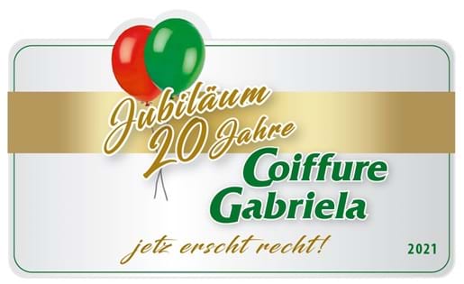 20 Jahre Coiffure Gabriela